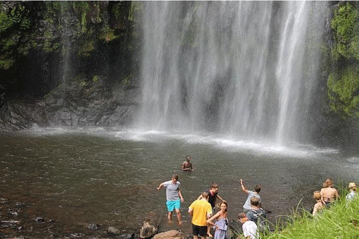 Swimming In Napuru Waterfalls-Mateys Wild Tours