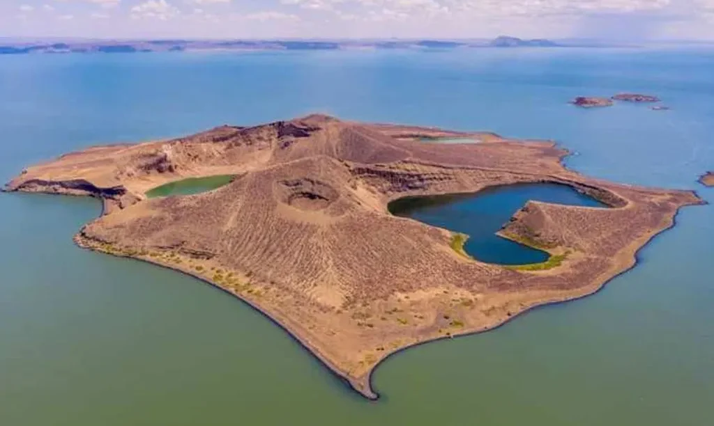 Aerial View-Central Island National Park-Kenya
