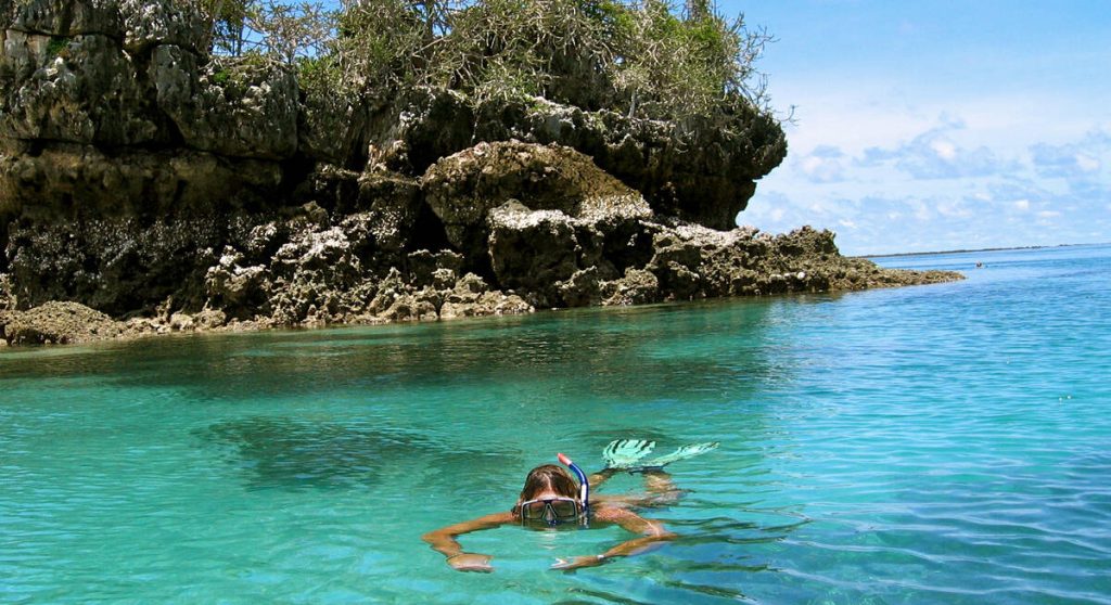 Mafia Island in February